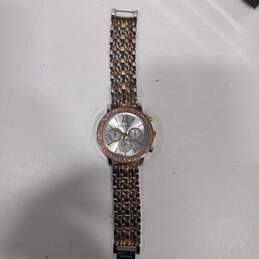 Women's Gold Tone & Rose Gold Tone BeBe Watch & 2 Strap Replacements In Case alternative image