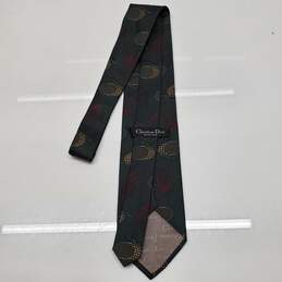 Christian Dior Monsieur All Silk Fabric Woven 56in Necktie AUTHENTICATED alternative image