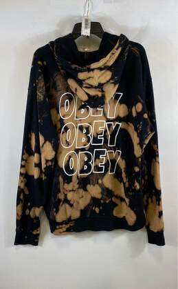 Obey Brown Tie-Dye Jacket - Size Medium alternative image
