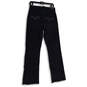 Womens Blue Denim Dark Wash 5-Pocket Design Straight Leg Jeans Size W30 L34 image number 2