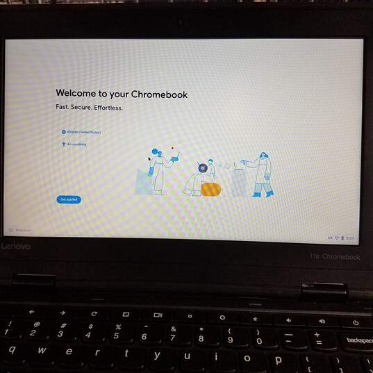 Lenovo ThinkPad 11e Chromebook Intel Celeron N4100 4GB RAM 128GB SSD #8 image number 8