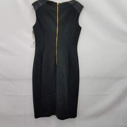 Calvin Klein Black Sleeveless Dress NWT Size 6 alternative image