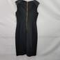 Calvin Klein Black Sleeveless Dress NWT Size 6 image number 2