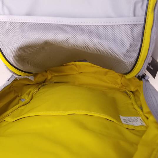Nike Grey/White/Yellow Backpack image number 5