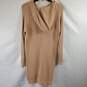 Anthropologie Women Brown Sweater Midi Dress Sz M NWT image number 2