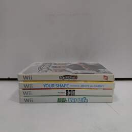 Bundle of 4 Nintendo Wii Video Games