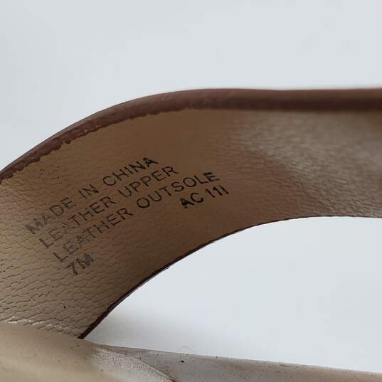 KORS Michael Kors Womens Tri-color Patent Leather Heel Sandals Sz 7 image number 4