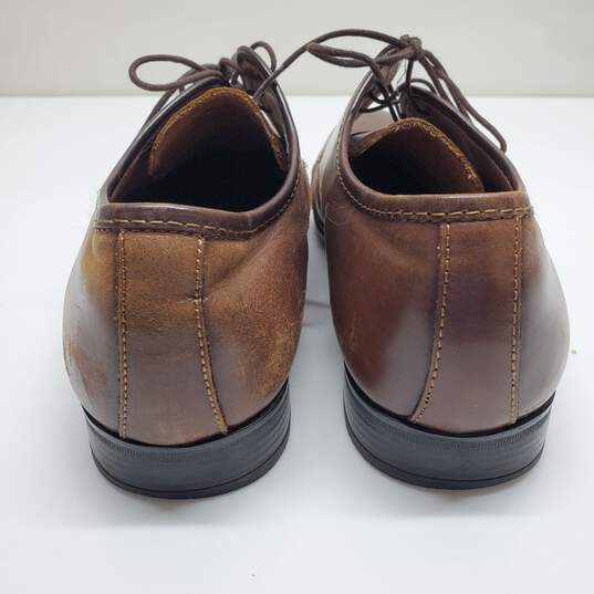 Aldo Men's Brown Oxford Dress Shoes Size 10.5 image number 3