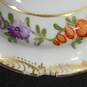 Lot of 3 Vintage Decorative Floral Footed Bowl, Plate & Vase image number 7