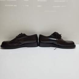 Calvin Klein Men US Size 11 Oxford Leather Dress Shoe Brown Made in Italy alternative image