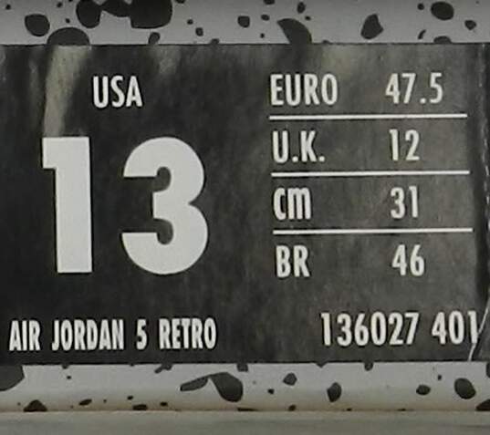 Jordan 5 Retro Blue Suede Men's Shoe Size 13 image number 8