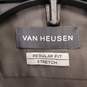 Van Heusen Men Grey Button Up Sz 18.5 NWT image number 3