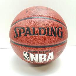 Spalding NBA Basketball Signed by Phil Jackson with COA