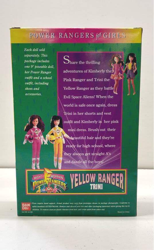 1994 BANDAI Mighty Morphin Power Rangers For Girls Yellow Ranger (Trini) Doll image number 6