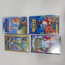 VHS Disney Movies Assorted 4pc Bundle alternative image