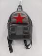 Loungefly Marvel Gray Winter Soldier Mini Backpack image number 1