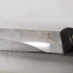 Cutco Kitchen Knives Set w/ 1723 KN Brown Handle & 1721 JI White Handle alternative image
