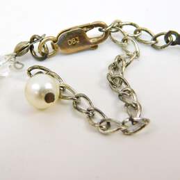 925 & Mixed Metals Pearl, Faux Pearl & Aurora Borealis Beaded Jewelry