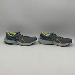 Womens Gel-Pulse 1011B175 Gray Green Low Top Lace Up Sneaker Shoes Size 9.5