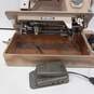Vintage Deluxe Zig Zag Model 139 Sewing Machine w/Case and Pedal image number 2