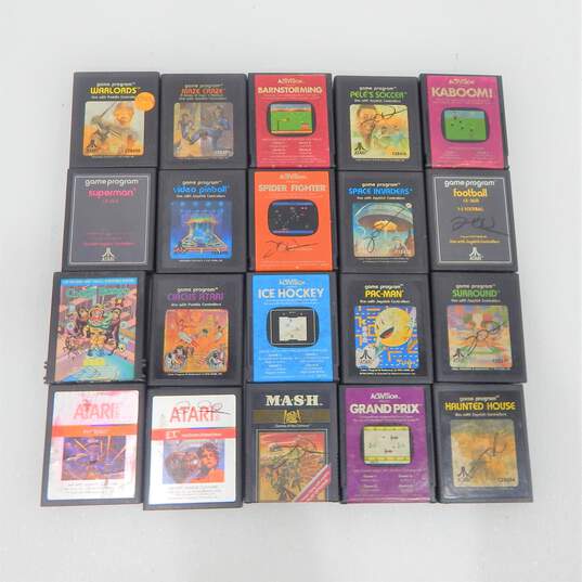 20 ct. Atari 2600 Game Lot image number 1