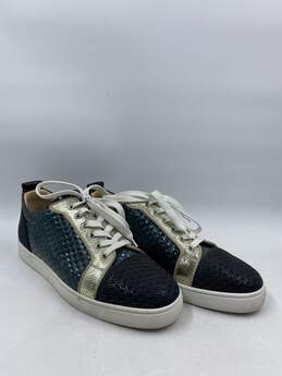 Christian Louboutin Green Sneaker Casual Shoe Men 9.5