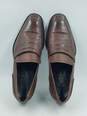 Authentic Salvatore Ferragamo Brown Penny Loafers M 9.5E image number 6