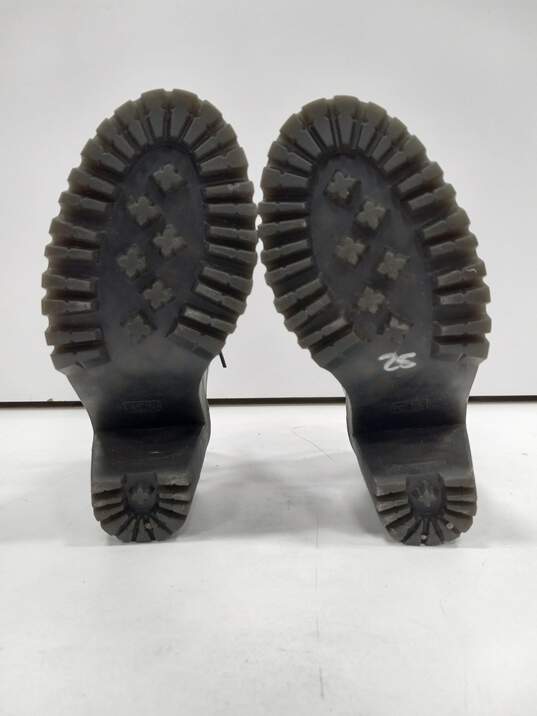 Dr Martens Ladies Black Salome Gloss Heeled Shoes Size 5 L image number 5