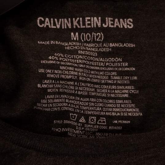 Calvin Klein Boys Grey Shirt 10/12 image number 3