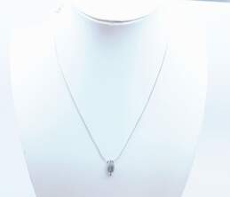 Artisan 925 0.02 CT Diamond Pendant Necklace 3.0g