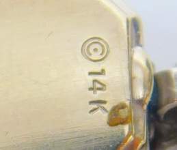 Vintage Lady Elgin 14K White Gold Diamond Accent Case 10.7g alternative image