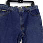NWT Mens Blue Denim Medium Wash Relaxed Fit Straight Leg Jeans Size 44x30 image number 3