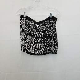 Haute Hippie Black & White Sequin Skirt NWT Size Small alternative image