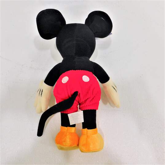 Walt Disney 75 Years of Love and Laughter Mickey Mouse Plush Doll w/ Tag IOB image number 3