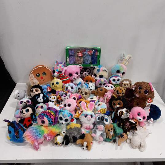 TY Beanie Boos Stuffed Animal Toys Assorted 59pc Lot image number 1