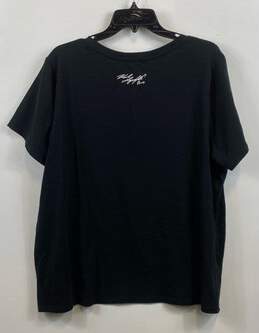 Karl Lagerfeld Black T-shirt - Size X Large alternative image