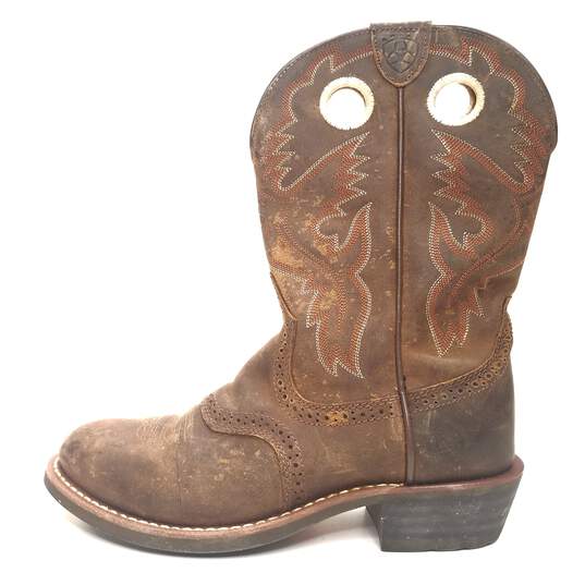 Ariat ATS Men's Western Boots Brown Size 7.5B image number 1