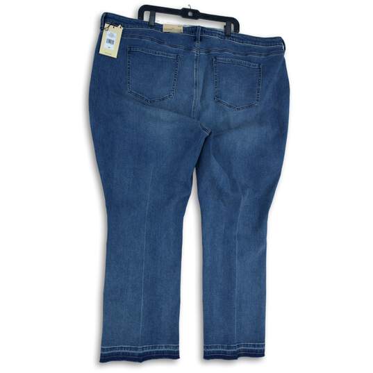 NWT NYDJ Womens Blue Denim 5-Pocket Design Majestic Bootcut Jeans Size 28W image number 2