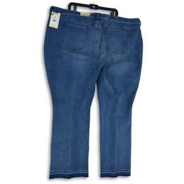 NWT NYDJ Womens Blue Denim 5-Pocket Design Majestic Bootcut Jeans Size 28W alternative image