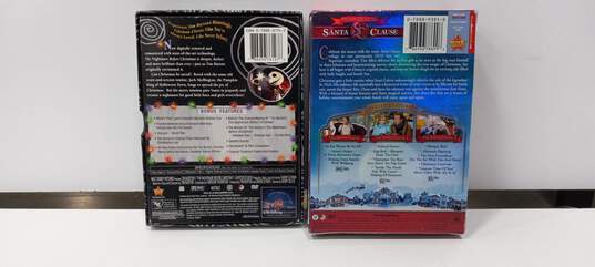 Pair of Holiday Family Movies w/The Santa Clause Trilogy and The Nightmare Before Christmas image number 2