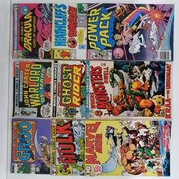 Lot 9 Assorted Vintage Marvel Comics