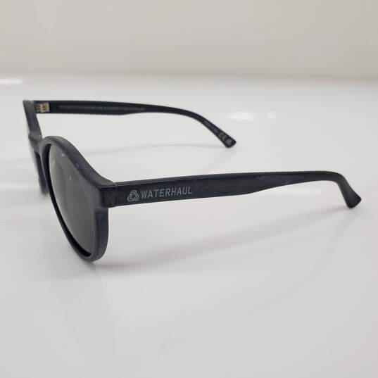 Waterhaul 'Harlyn' Slate Round Recycled Sustainable Sunglasses image number 2