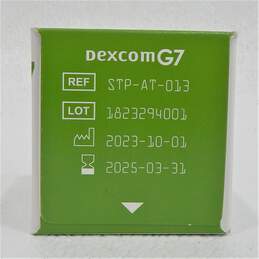 Dexcom G7 Overpatch Waterproof Adhesive Patch & White CGM Unit NEW alternative image