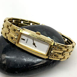 Designer Seiko 4N00-7089 Gold-Tone Stainless Steel Analog Wristwatch
