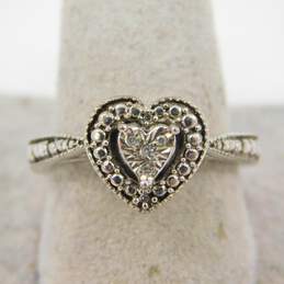 925 Sterling Silver & Diamond Accent Romantic Jewelry alternative image