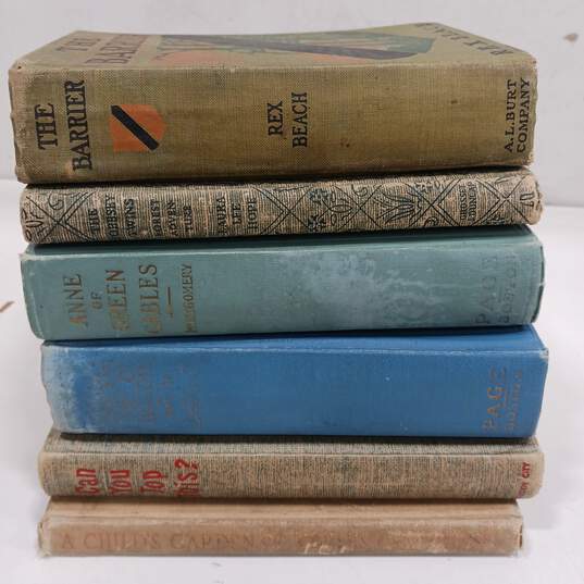 6pc Set of Vintage Assorted Hardcover Books image number 1