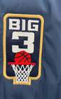 Red Face Blue Big 3 College Basketball Bomber Jacket - Size XXL image number 3
