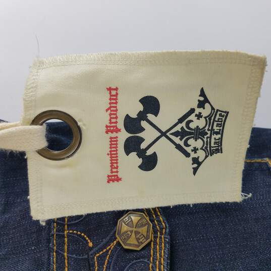 Black Label Premium Men Blue Denim Jeans 46 NWT image number 3