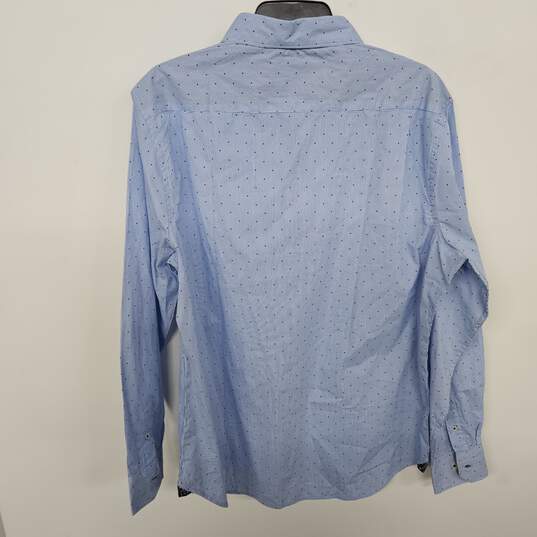 7 Diamonds Blue Long Sleeve Button Up image number 2