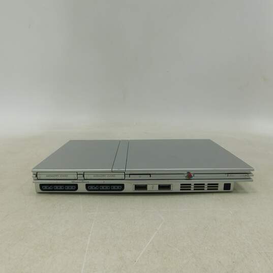 Silver PS2 Slim Console image number 1